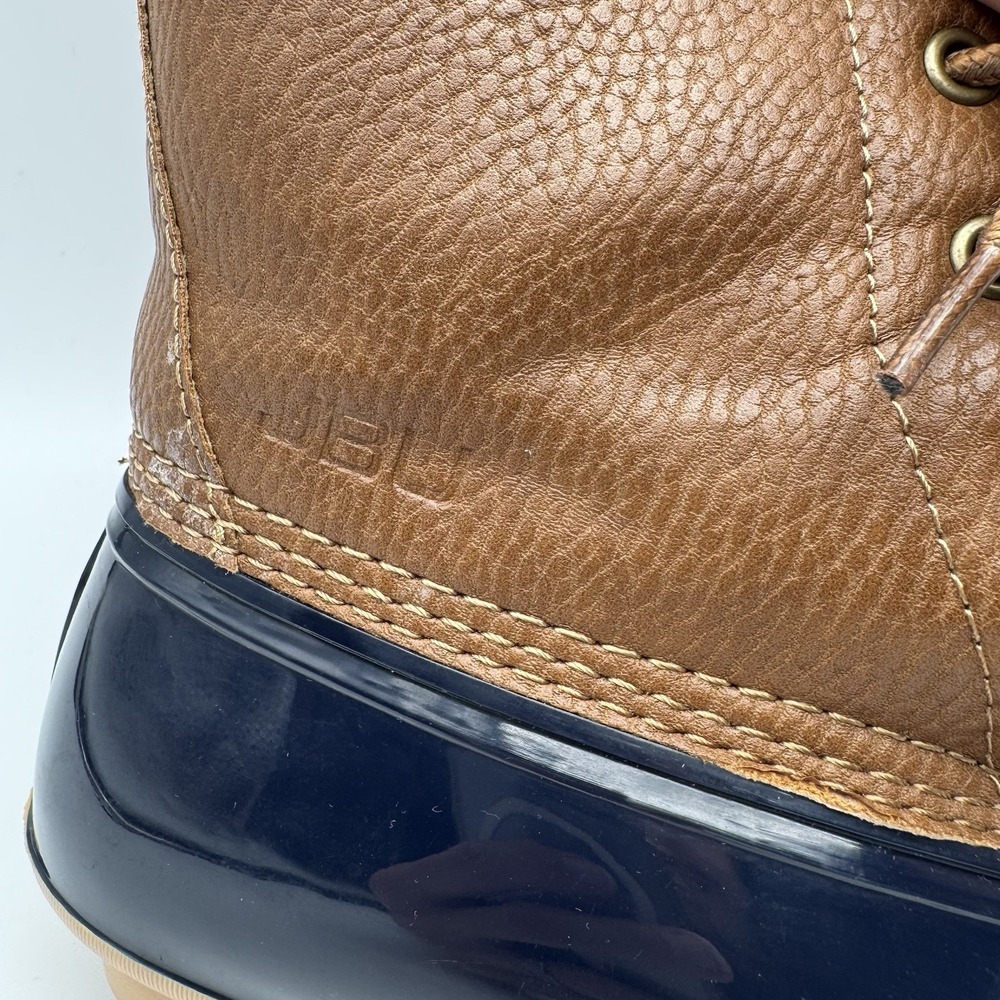 JBU BY JAMBU Womens 8M Navy Waterproof Maplewood Lace-Up Duck Boots B9MAW73 - Picture 2 of 15